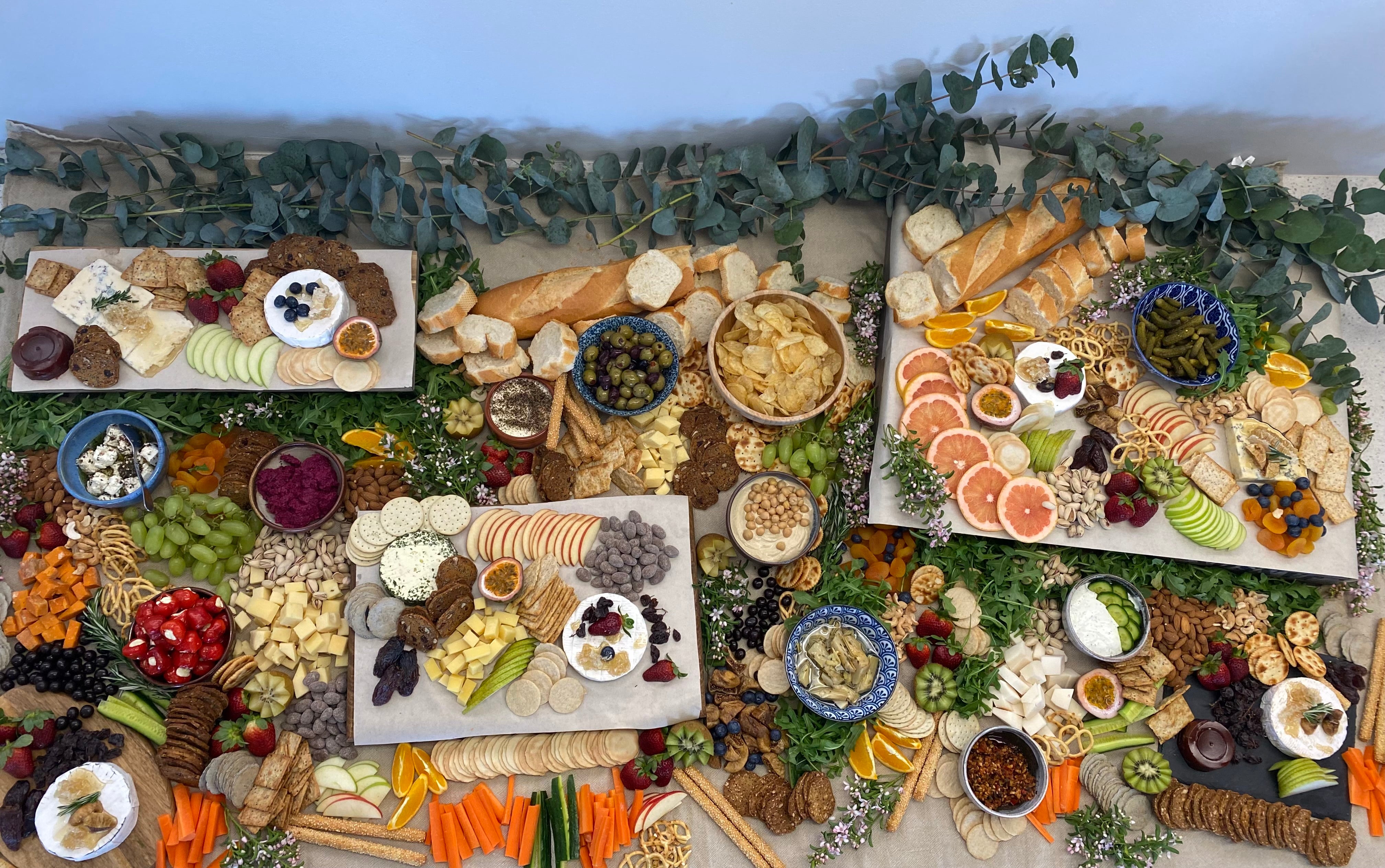 The Whole Bowl Co. The Ultimate Grazing Table SetUp Guide