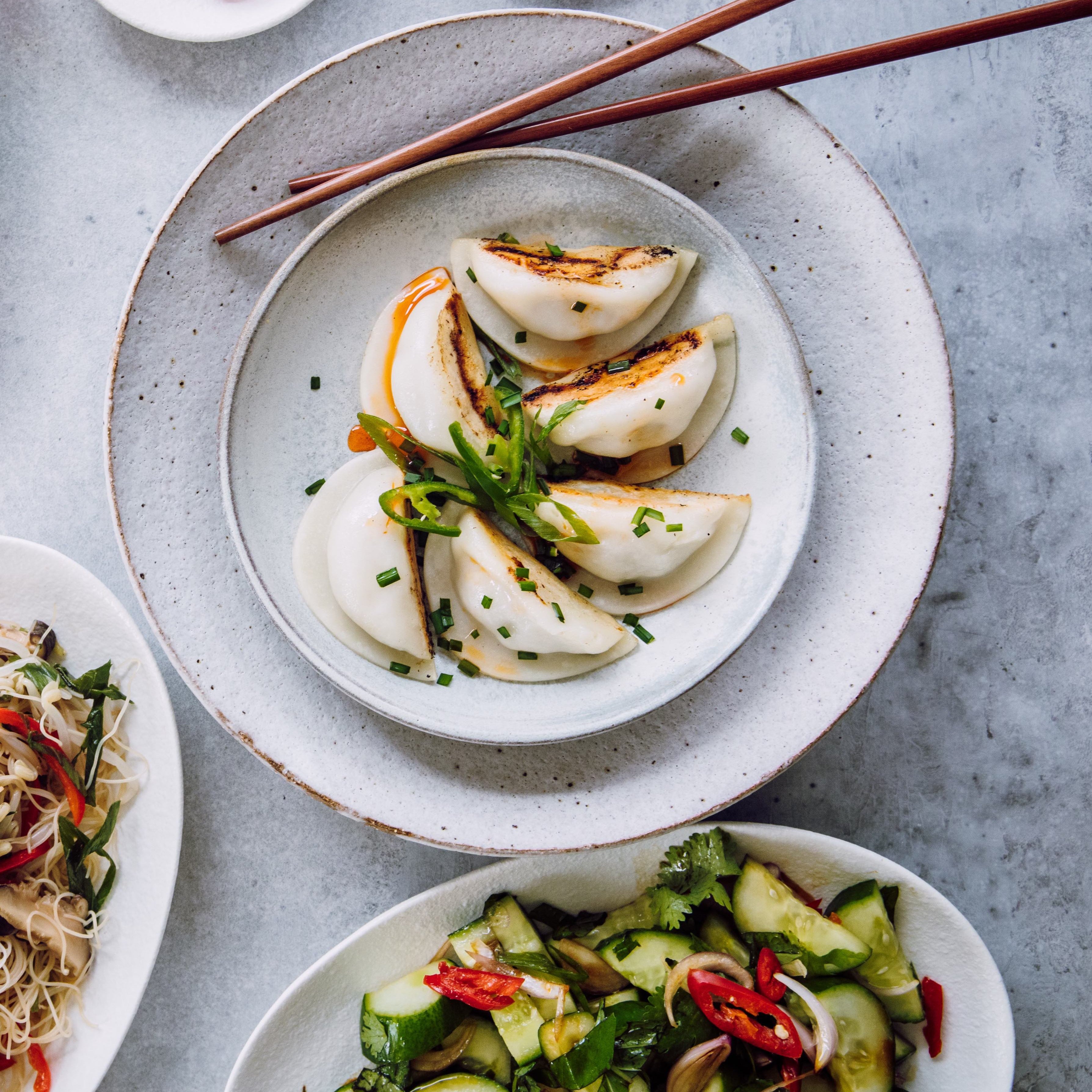 gluten free steam dumplings