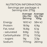 Slow Cooked VEGETABLE Lasagne (v) | 1.1kg | 3-4 serves