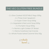 The VEGETARIAN / VEGAN Gluten Free Wholesome Bundle