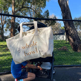 Our Everything Canvas Large Tote Bag