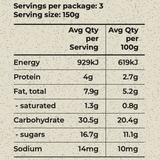 Cinnamon Apple Crumble (v, ve) 450g