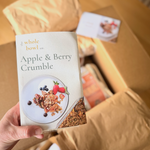 apple and oat crumble