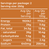 Free Range Butter Chicken (gf, df) 500g