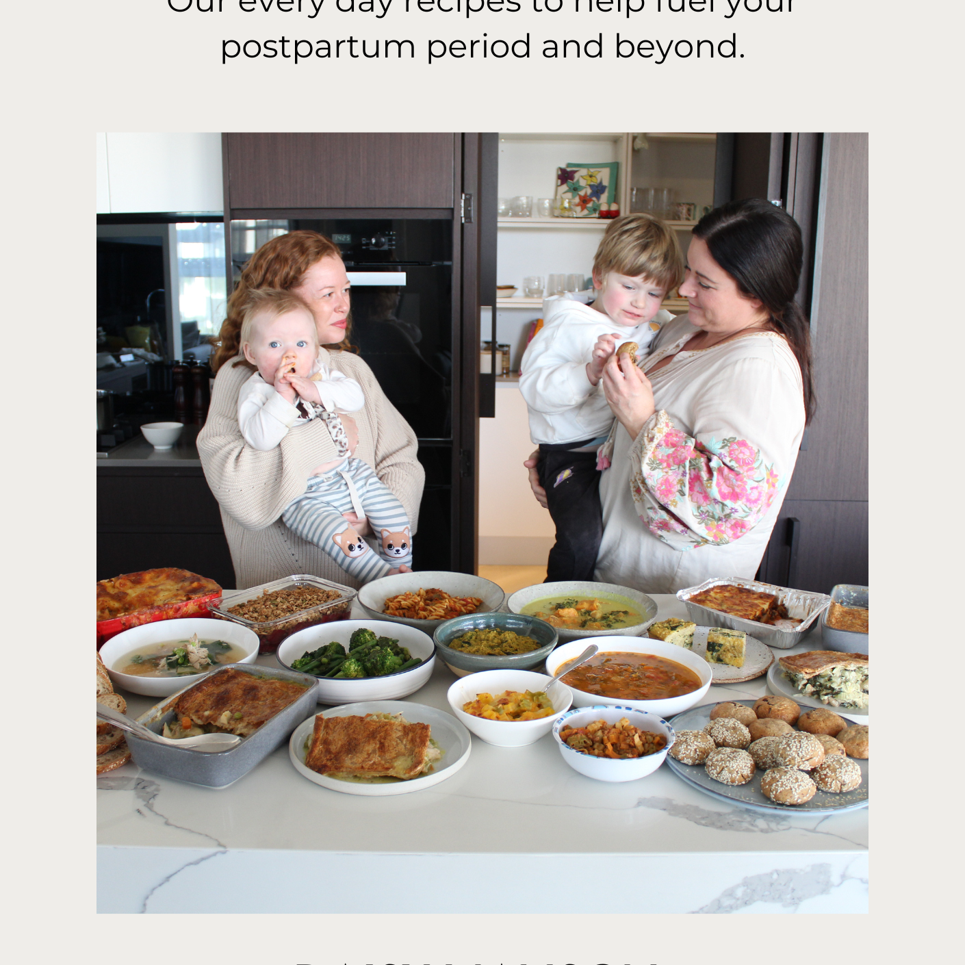 postpartum recipes