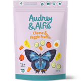 Audrey & Alfie | Cheese & Veggie Fruffins - Healthy Toddler Snacks