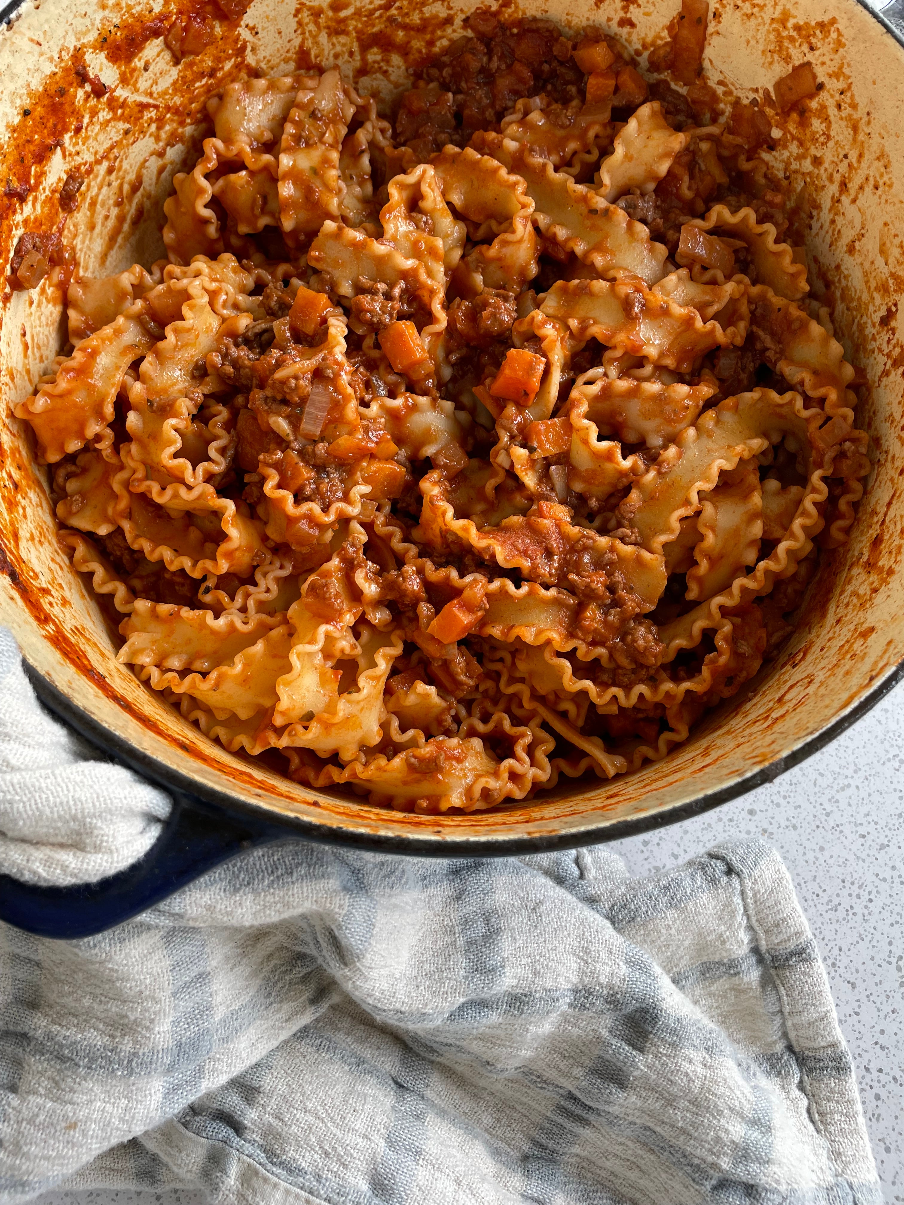 veggie packed bolognese
