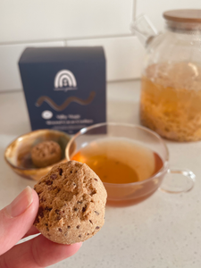 lactation cookies and tea