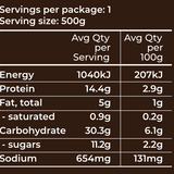 Vegetable & Red Lentil Soup (v, ve, gf, df) 500g