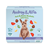 Audrey & Alfie | Pork & Ricotta Meatballs with Pasta