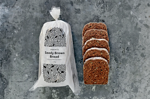 Seedy Brown Bread - Nonie's Artisan Gluten Free Bread (gf) (v, ve)