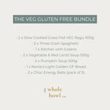 The VEGETARIAN / VEGAN Gluten Free Wholesome Bundle