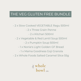 The VEGETARIAN / VEGAN Gluten Free Wholesome Bundle