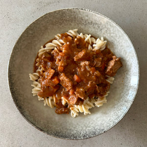 grass fed beef ragu