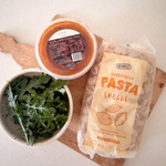 berkelo pasta and beef ragu