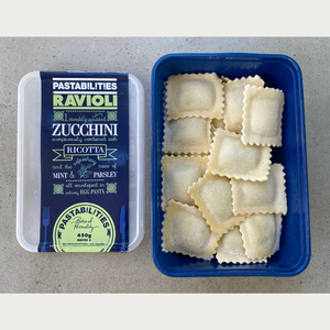 zucchini ravioli